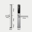Smart Lock - Aluminium Doors With installation