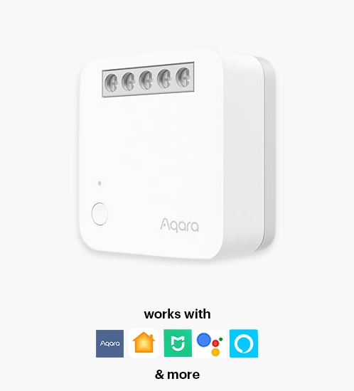 Aqara Single Switch Module T1 (No Neutral) - with installation